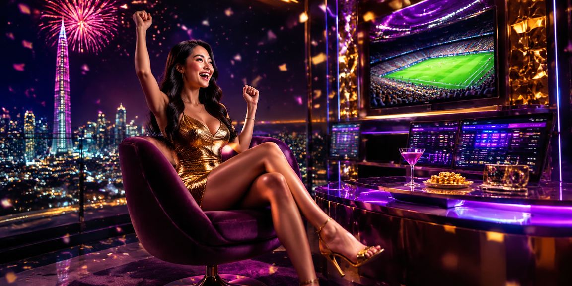 Biển neon rực rỡ tại TP. Hồ Chí Minh với không khí nhận thưởng VIP sôi động về đêm